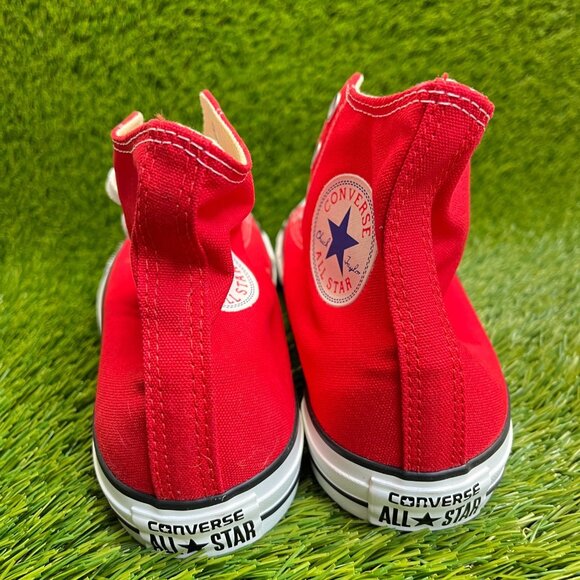 Converse Chuck Taylor All Star Hi Mens Size 10 Red White Athletic Shoes Sneakers - Picture 6 of 10
